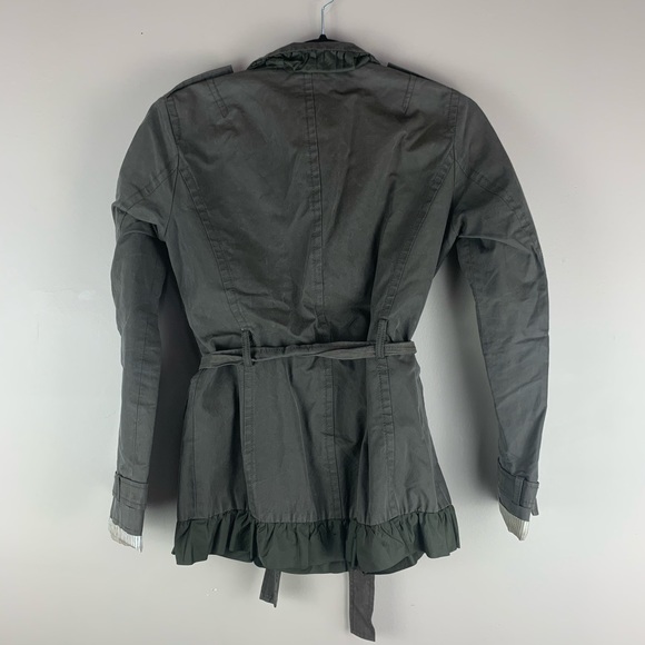 Banana Republic Olive Structured Utility Jacket XS - Picture 7 of 8